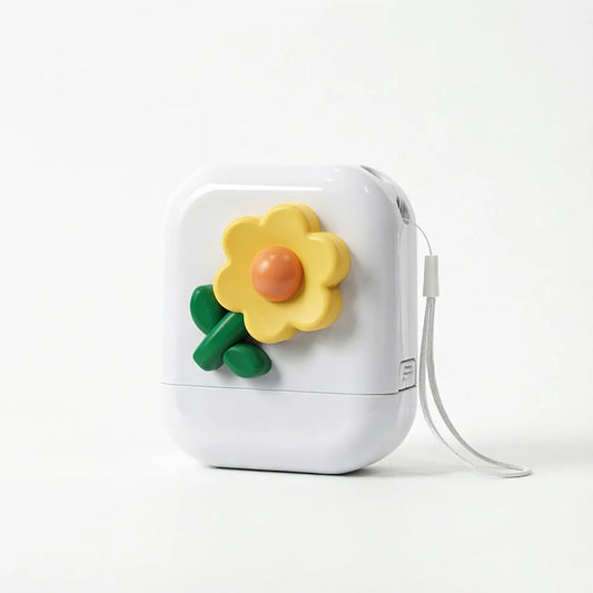 Flower Custom Kids Name Stamp Signature Customized Text Seal Waterproof Ink Kindergarten Clothing Label Personalized Name Stamp