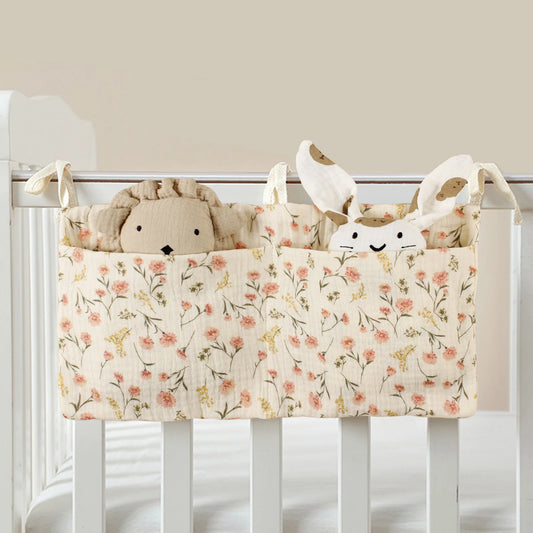 Baby Stuff Organizer Kids Crib Storage Bag Multifunctional Newborn Bed Bag for Children Bedding Diaper Bag Stroller Organizer