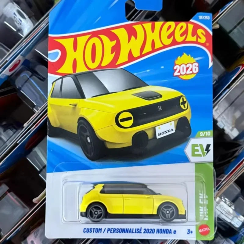 Hot Wheels 2026 E 1/64 Mainline Series Case Simpsons Pagani Audi Mazda Dodge Collectible Die-cast Vehicle Model Toy Car