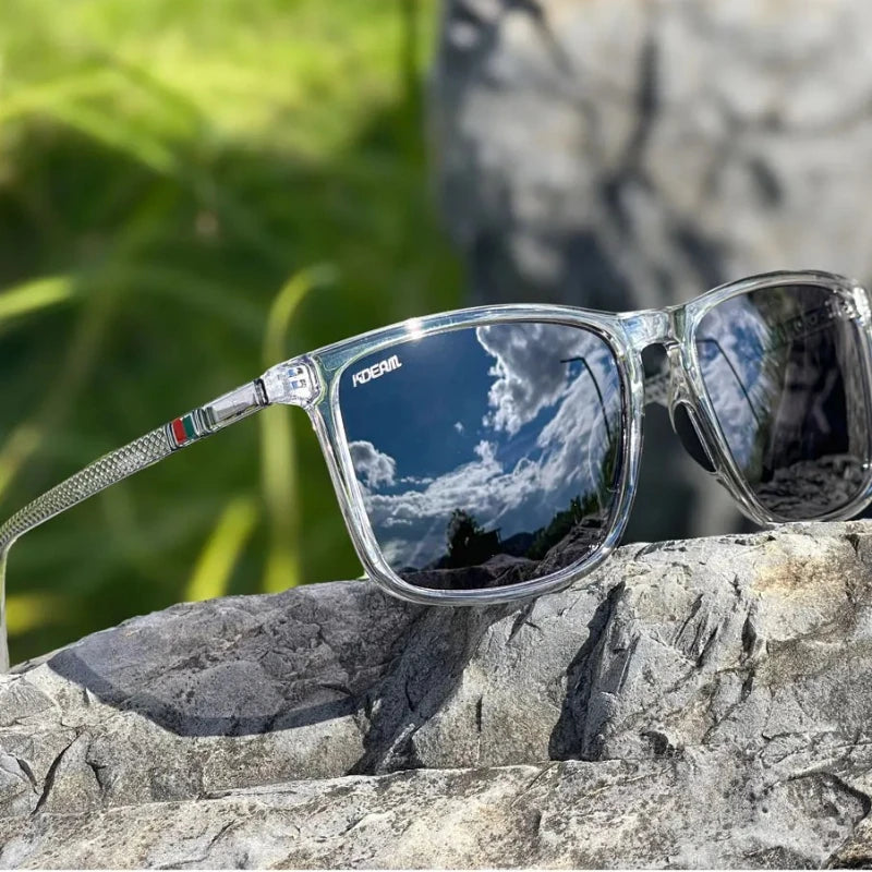 KDEAM Extra Large Size XL Polarized Sunglasses For Men Driving Photochromic Sun Glasses Oversized Suit For Big Face