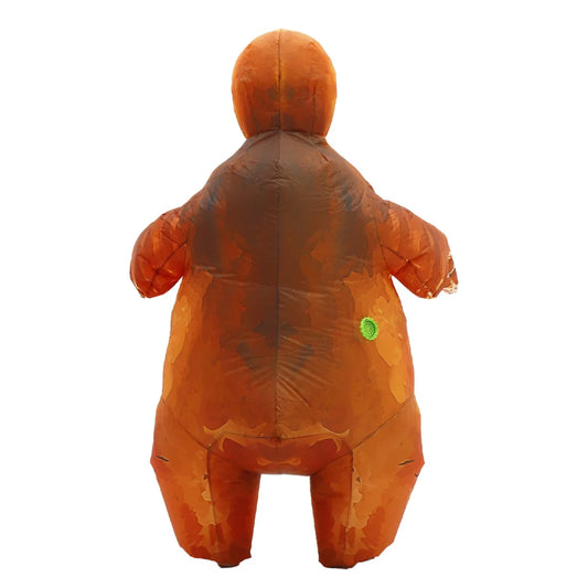 SAYGO Inflatable Thanksgiving Turkey Mascot Costume Roast Turkey Cosplay Funny Suit Costume Adult Festival Carnival Costume