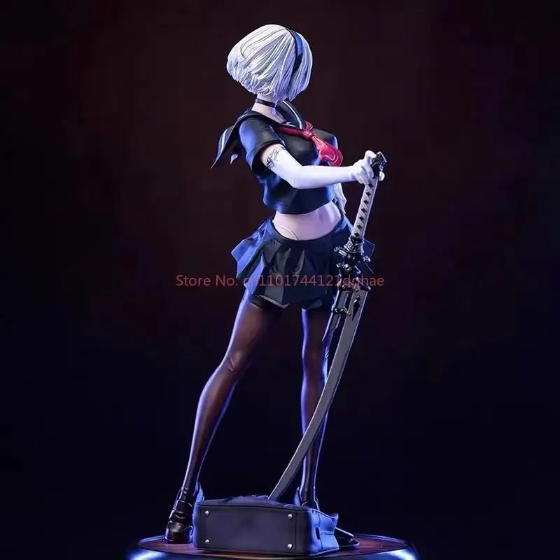 Neil Mechanical Epoch Handmade 2B Little Sister Anime Action Figure Beautiful Girls Model Decoration Birthday Gift Collectors
