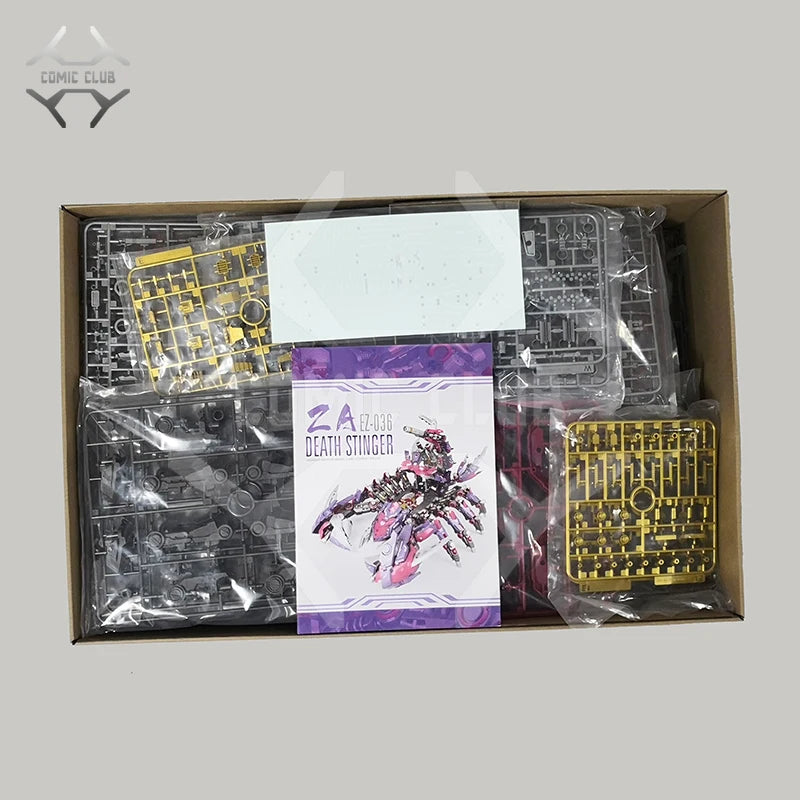 COMIC CLUB IN-STOCK ZA Model Mechanical Beast EZ-036 DEATH STINGER Assemble Model Action Figure Robot Toys