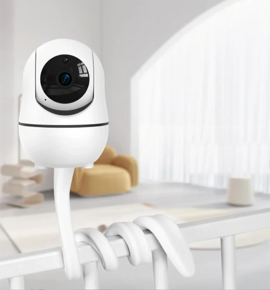 Babystar Baby Monitor Multifunctional White Silicone Bracket, Compatible with SM70PTZ/SM650/SM50/SM55/SM70-2, SM43A，SM651,MC632A