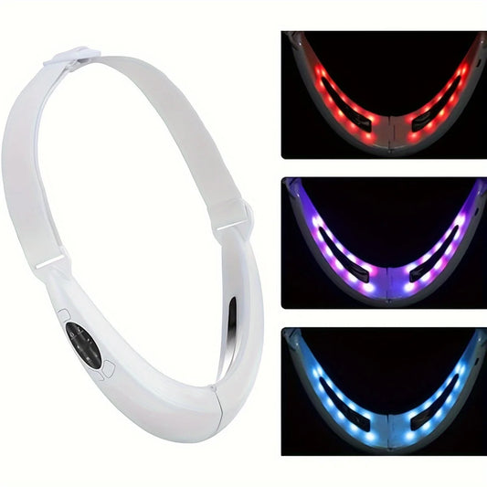 Cloud Prime Health Care V-Line Electric Face Massager Double Chin Eliminator Vibration Facial Vibration Massage Fat Reducer Lift Tools For Christmas And New Year Gifts
