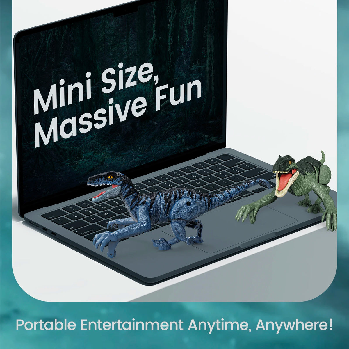 2.4GHz Remote Control Dinosaur, Simulation Walking Velociraptor Robot Toy, Electronic RC Dinosaur Toys, Gift for Boys Girls