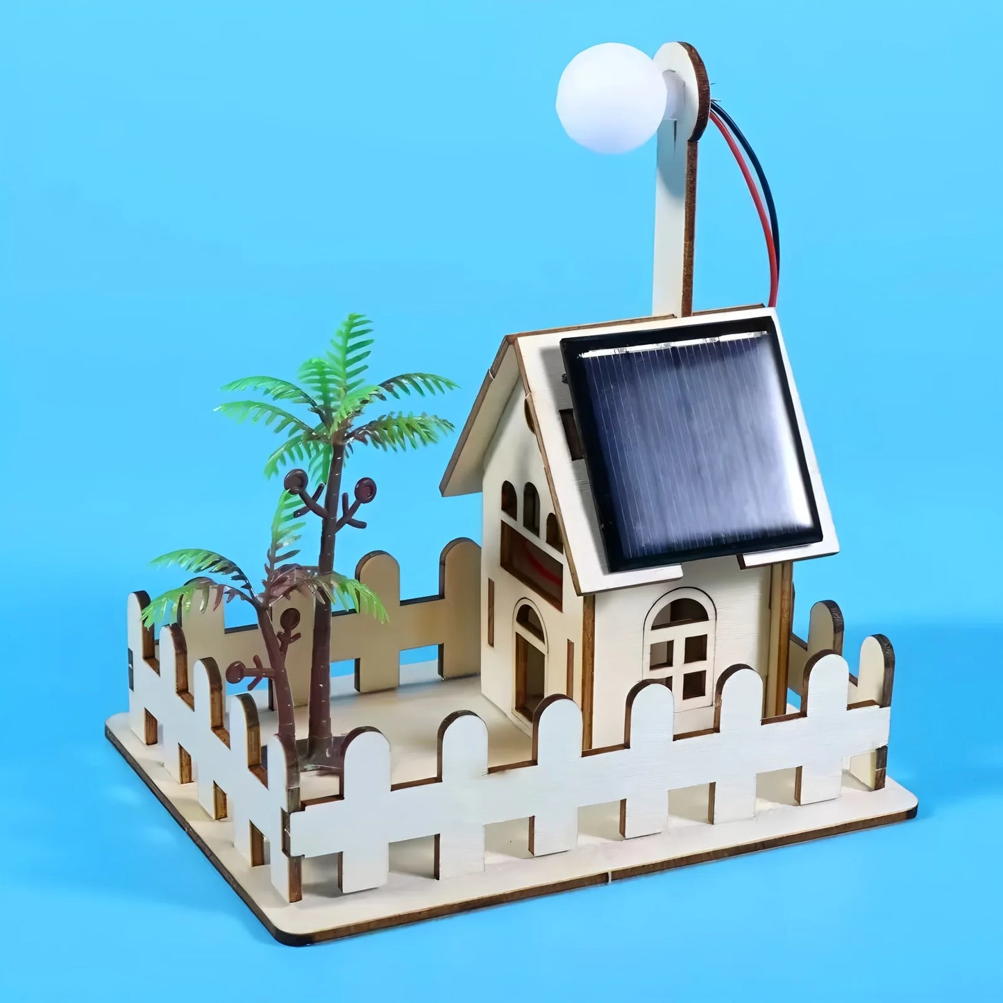 Diy solar-powered children's science and education experimental toys, hand-assembled models, science and education toys