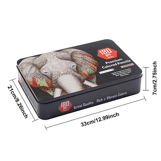 Oil Colored Pencils – 72 to 260 Professional Pencils for Sketching & Coloring