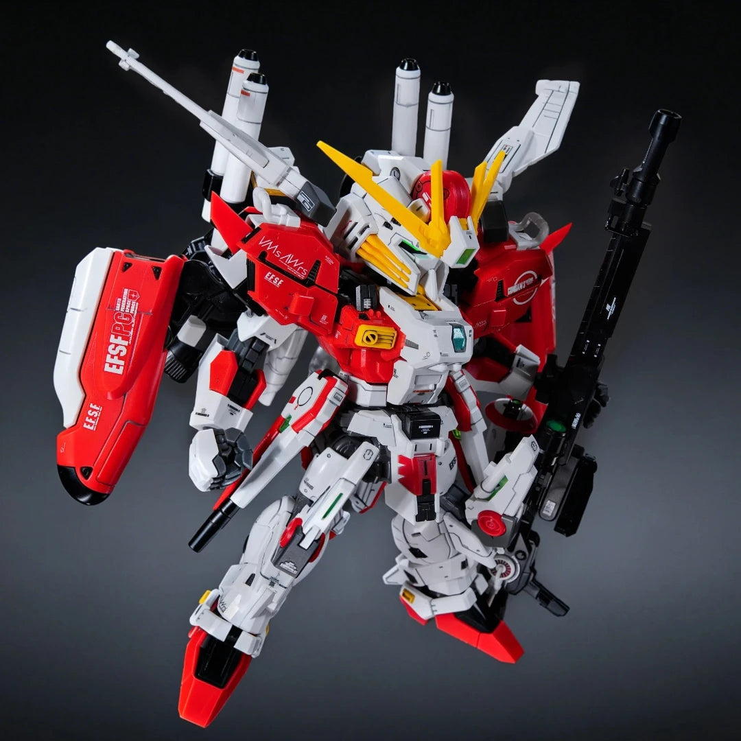 ANAHEIM COLLECTIBLES MGSD MSA-0011 Ex-S RED ALICE-01 EX Assembly Model Kits Plastic skeleton Action Figure Robot Toy GIFTS