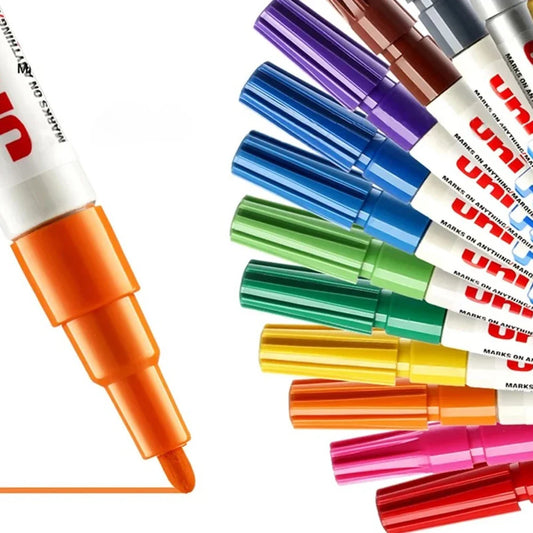 Oil-Based Paint Marker – 0.8–1.2mm Permanent Marker in 13 Colors