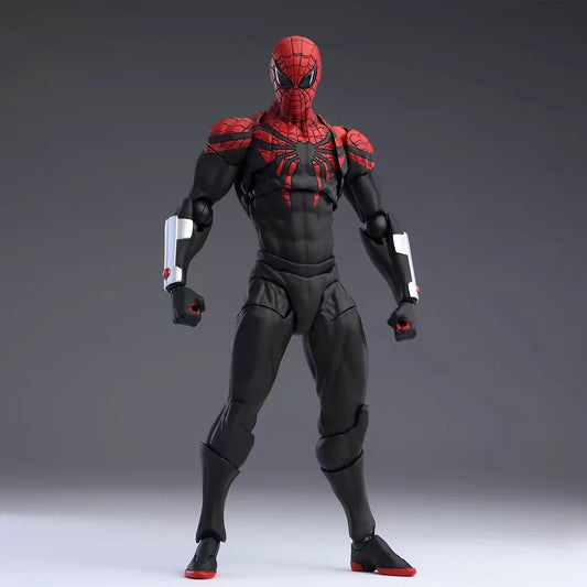 Mess Toys Ultimate Neighbor Peter Action Figure Superhero Spider With Mechanical Legs Movable Joint  Collectible Model With Base