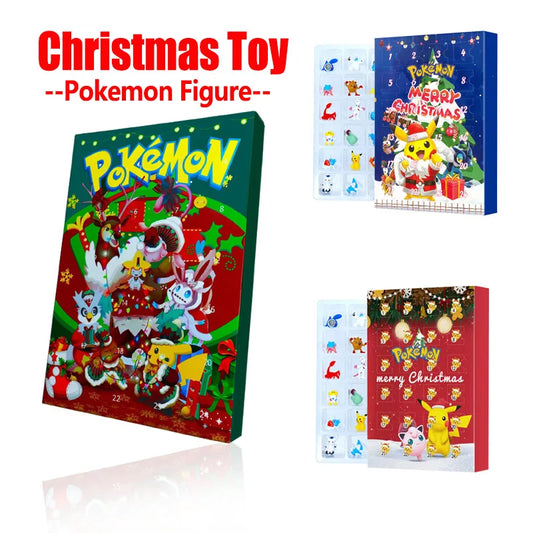 Pokémon Mini Figure Advent Calendar Gift Box – 24 Character Toys
