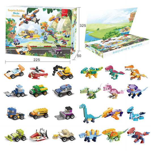 Animal & Insect Brick Advent Calendar – 24-Day DIY Model Countdown Box