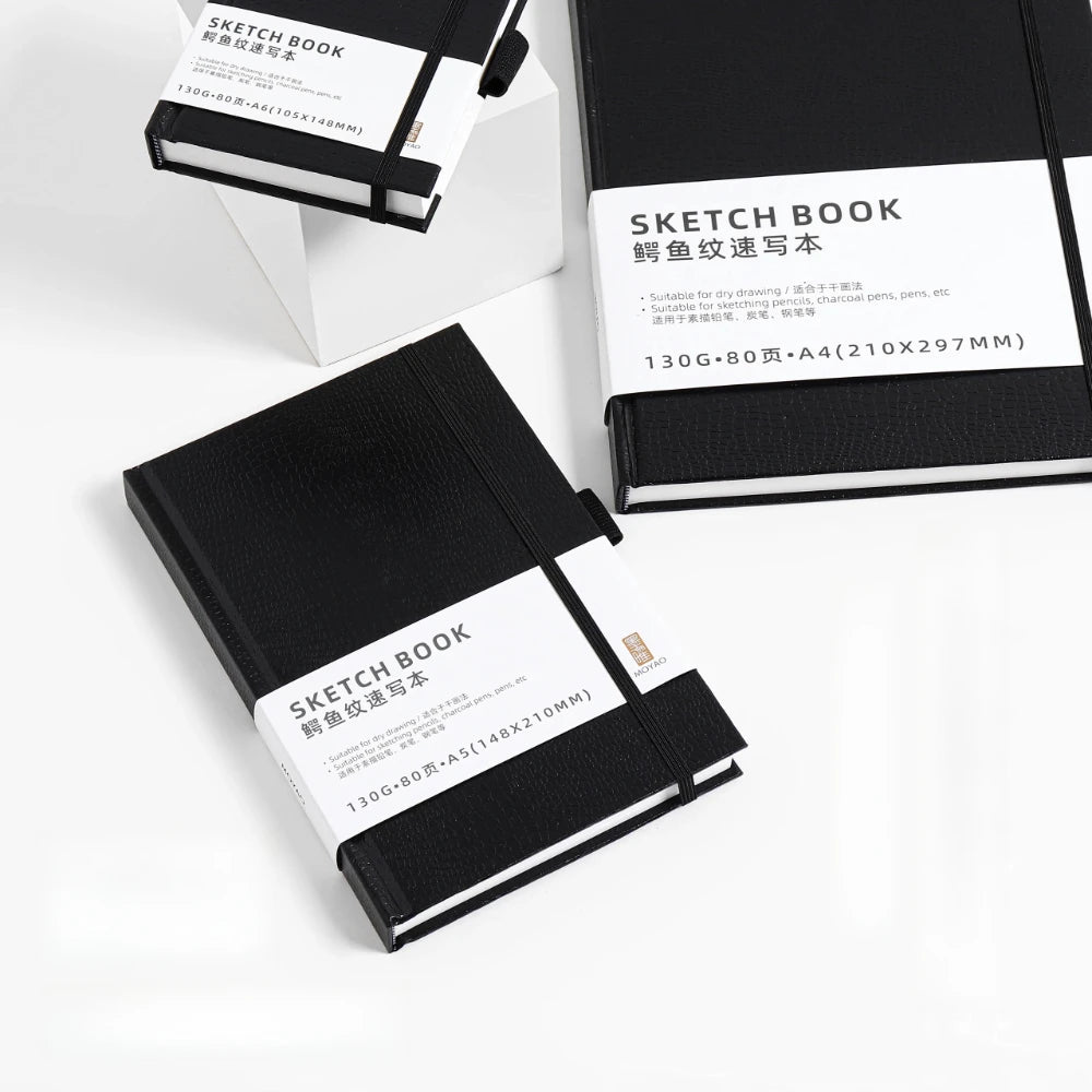 Crocodile Pattern Sketch Book A4 A5 A6 130g Mini Sketchbook Drawing Paper Portable Pocket Book Travel Notebook Small Gift