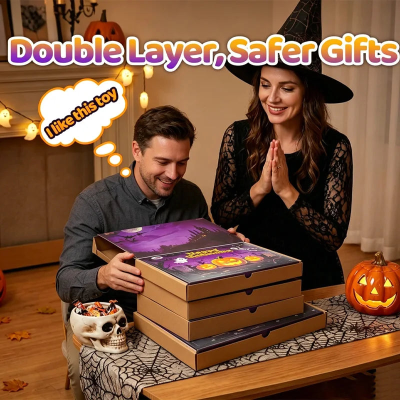 Halloween Squishy Advent Calendar – 24-Day Spooky Squeeze Blind Box